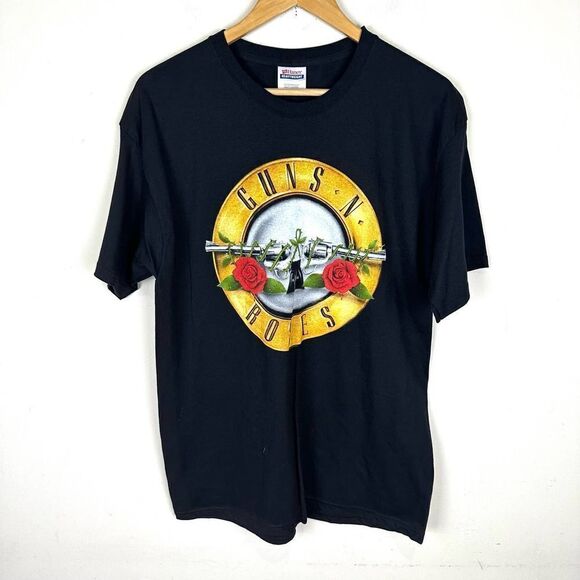 Guns and Roses VTG Black T‎ Shirt 2004 Men’s L EUC - Picture 1 of 7